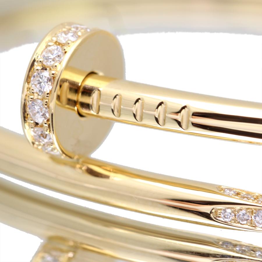 Cartier 美品 カルティエ 新型 ジュストアンクル ダイヤモンド Cartier 美品 カルティエ 新型 ジュストアンクル ダイヤモンド