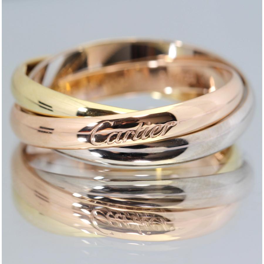 正規品・美品】Cartier 指輪 3連リング カルティエ トリニティ