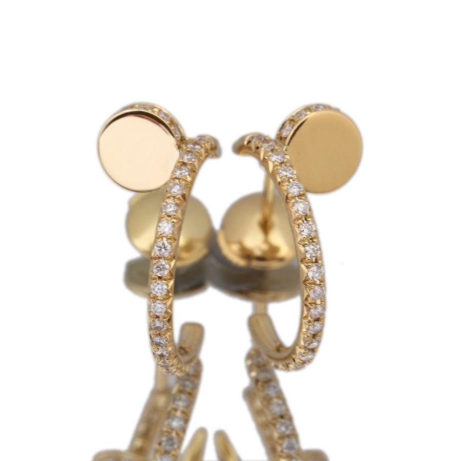 カルティエ ジュストアンクル ピアス YG 美品 カルティエ ジュストアンクル ピアス YG 美品