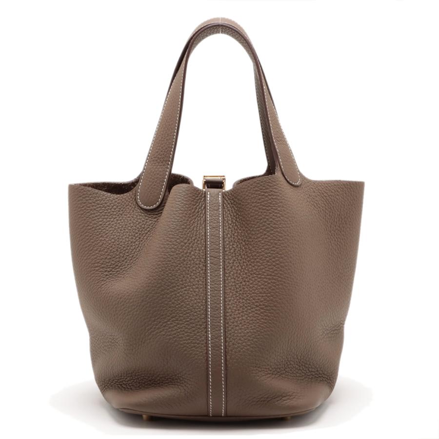 HERMES 美品 エルメス ピコタンロック MM トリヨンクレマンス 