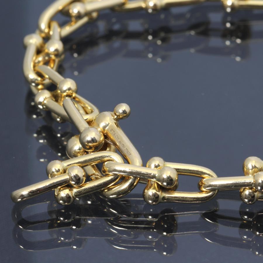 U*n様 美品　TIFFANY　ハードウェア　スモールリンク　18インチ TIFFANY&Co. ティファニー リング 指輪 ハードウェア スモール