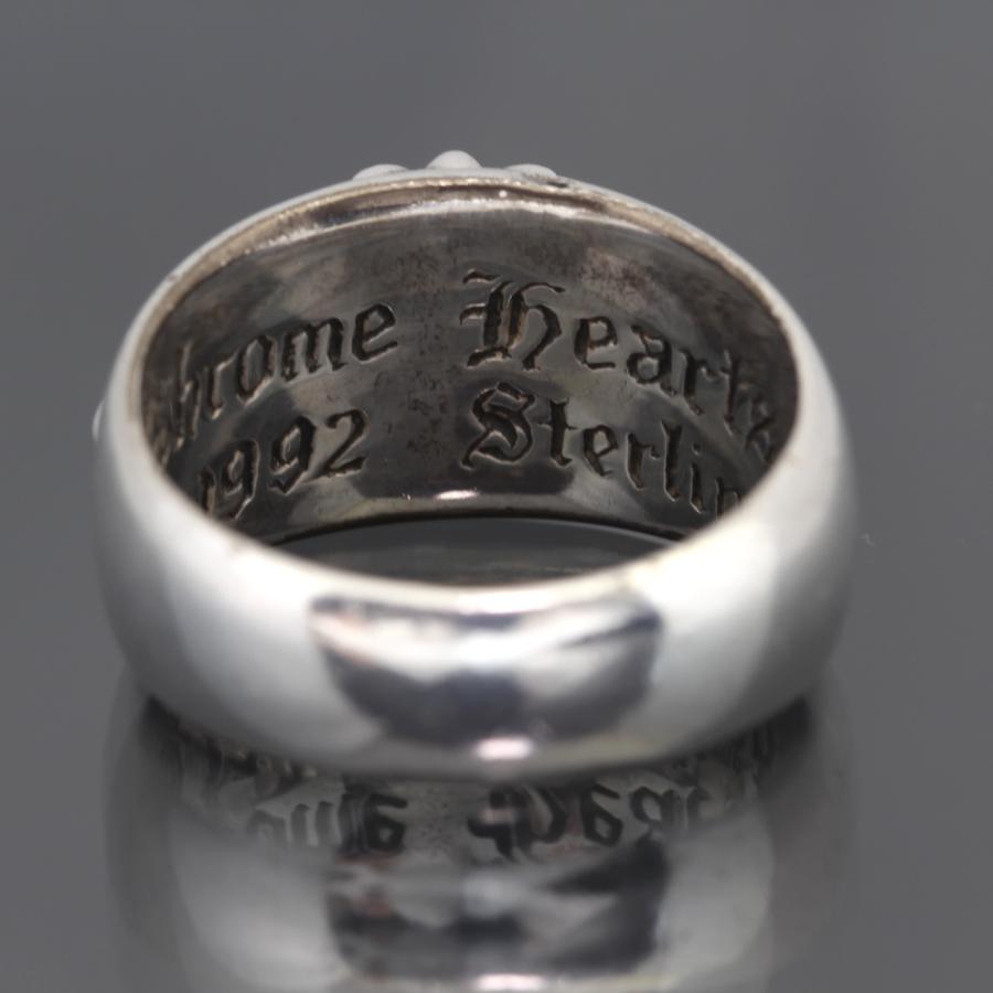 CHROME HEARTS 美品 クロムハーツ ChromeHearts 1P ダイヤ フローラル 