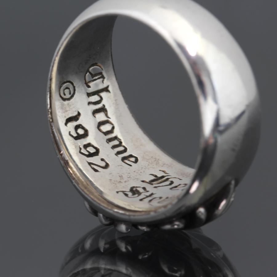 CHROME HEARTS 美品 クロムハーツ ChromeHearts 1P ダイヤ フローラル 