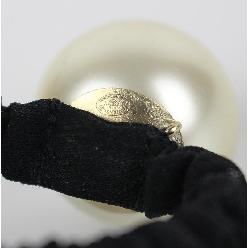 CHANEL（シャネル） ヘアゴム シュシュ パール ココマーク