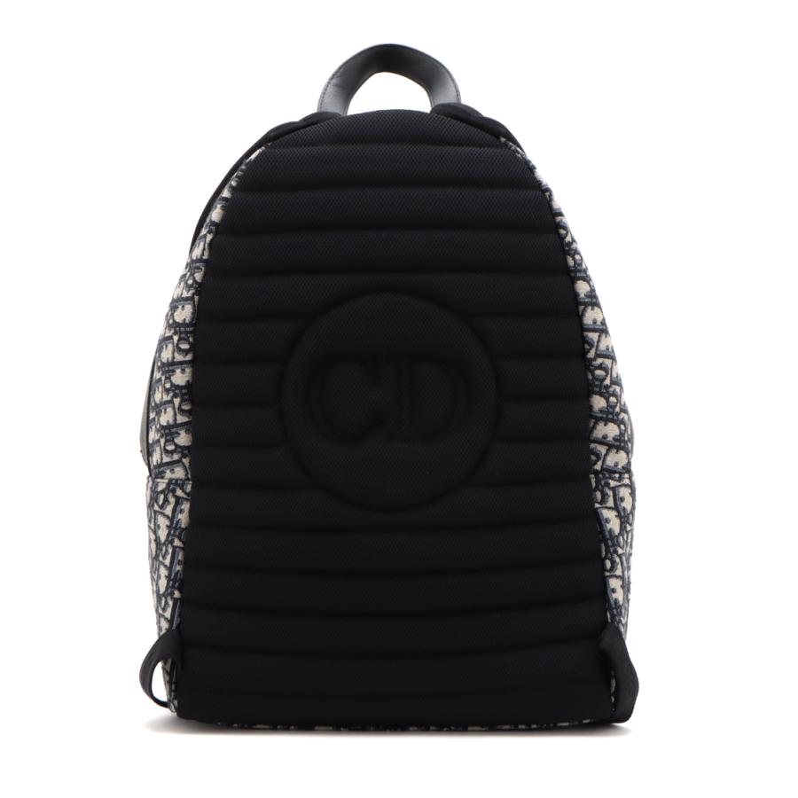 【極美品】Dior ディオール/オブリークジャガードバックジップレザー Christian Dior（クリスチャン・ディオール） 美品クリスチャン