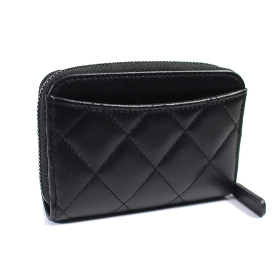 CHANEL キーケース　ラムスキン　マトラッセ　カードケース　財布 CHANEL（シャネル） ラムスキン フラグメントケース コインケース