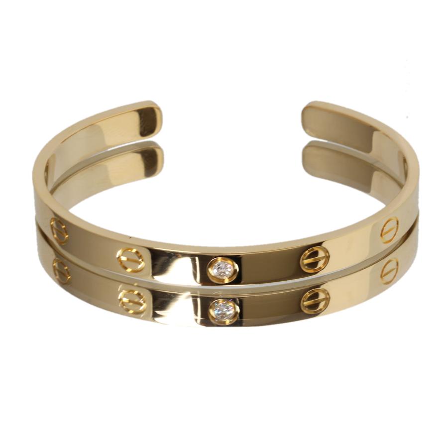 LOVE（Cartier） 美品 カルティエ Cartier オープン ラブブレス
