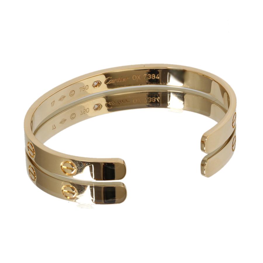 LOVE（Cartier） 美品 カルティエ Cartier オープン ラブブレス