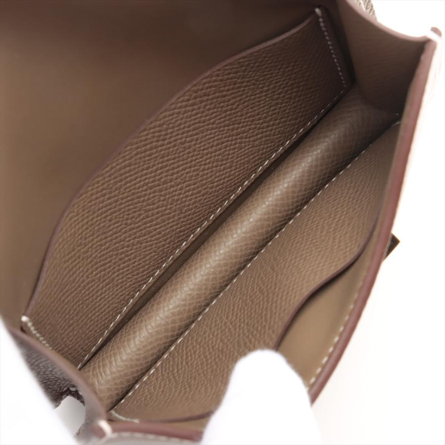 HERMES エルメス コンスタンス スリム エトゥープ ゴールド金具 Z刻印 HERMES - エルメス コンスタンススリムヴェルソ K刻印 2025年製