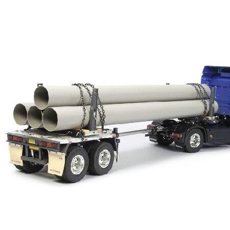 タミヤ　ポールトレーラー　1/14 タミヤ 1/14 電動RCビッグトラックシリーズ No.10 トレーラートラック