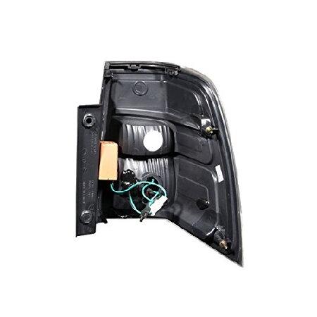 Anzo USA 311110 Ford Expedition Black LED Tail Light Assembly - (Sold in Pairs)の画像