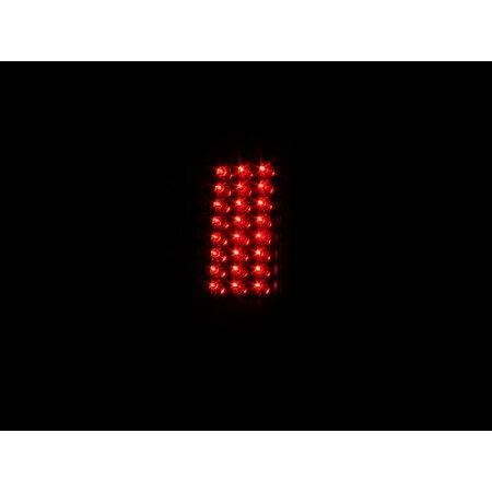 ANZO USA 311127 Ford Super Duty Black LED Tail Light Assembly - (Sold in Pairs)_2