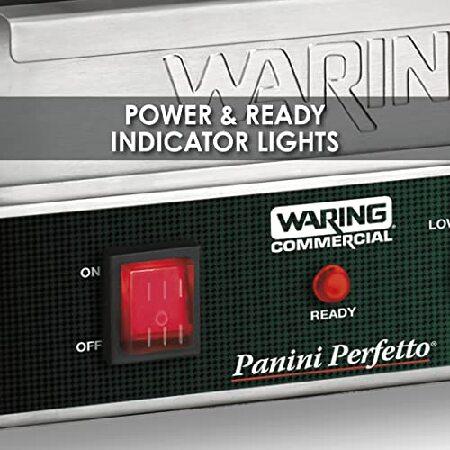 Waring　Commercial　WPG150　Panini　120-volt　Italian-Style　Compact　Grill,