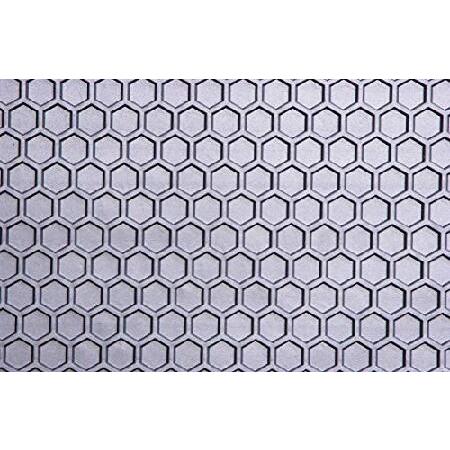 Intro-Tech　Hexomat　Front　Select　Compound　Floor　Rubber-like　Row　Ford　for　Explorer　Sport　Models　and　Custom　Mats　Trac　dr　Second　(Gray)
