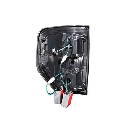 AnzoUSA 311145 Tail Light - (Sold in Pairs), Blackの画像