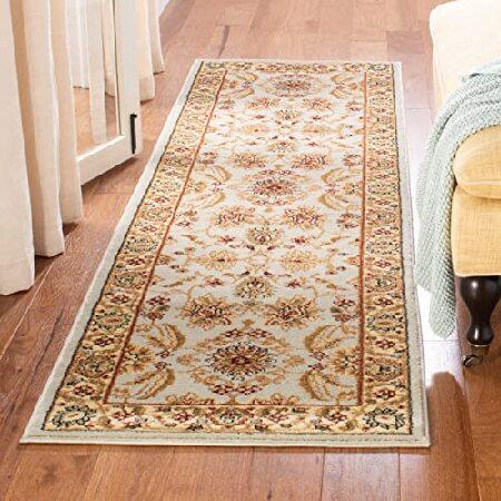 SAFAVIEH Lyndhurst Collection 9' x 12' Ivory / Ivory LNH216A Traditional Oriental Non-Shedding Living Room Bedroom Dining Home Office Area Rug｜rest｜04