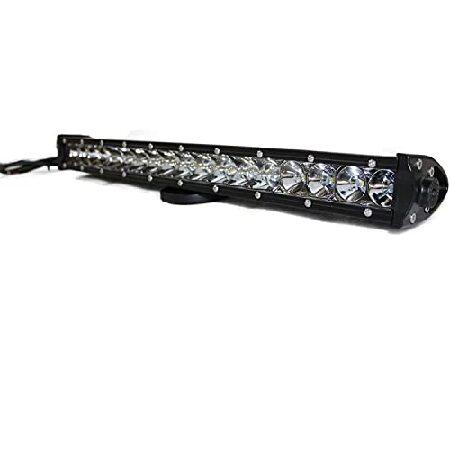 AngelMa Single Row 31\" 150W LED Work Light Bar Spot Flood Combo LED Light Bar Off Road SUV ATV Truck Car Boat Bumper Rock Slimの画像