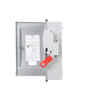 Siemens　HF362N　60-Amp　Wire　Switches,　Color　Fused　Heavy　Duty　600-volt　Safety　Pole