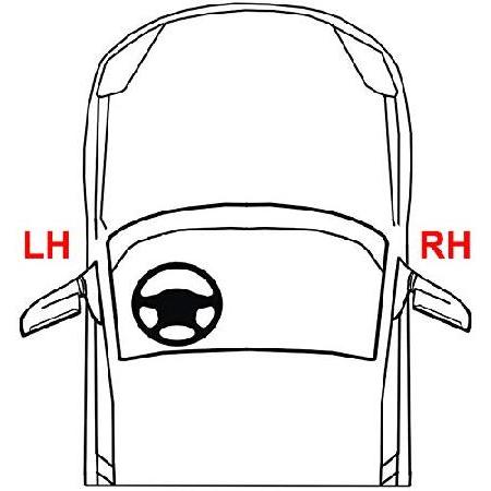 Evan Fischer Tail Light Compatible withHonda Element 03-08 Lens and Housing Right Sideの画像