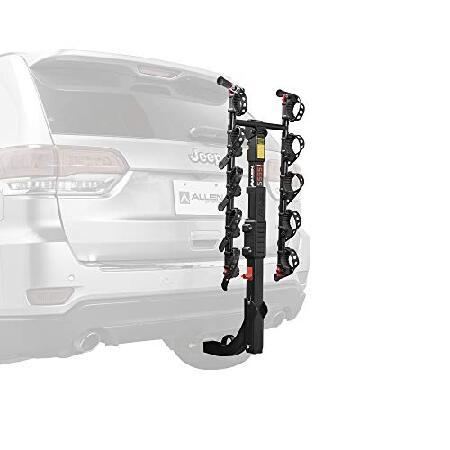 Allen Sports プレミア マウンテンバイク掛けラック (5-bike: 2\" Hitch)の画像