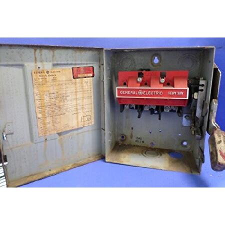 GE　THN3361　Wire　Pole　AC　Volt　Safety　Switch　30　Non-Fusible　Heavy-Duty　Spec-Setter?　Amp　600　NEMA