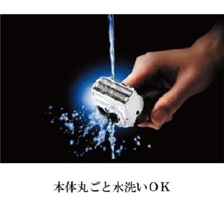 パナソニック メンズシェーバー ボディ用 お風呂剃り可 白 ER-GK40-W 