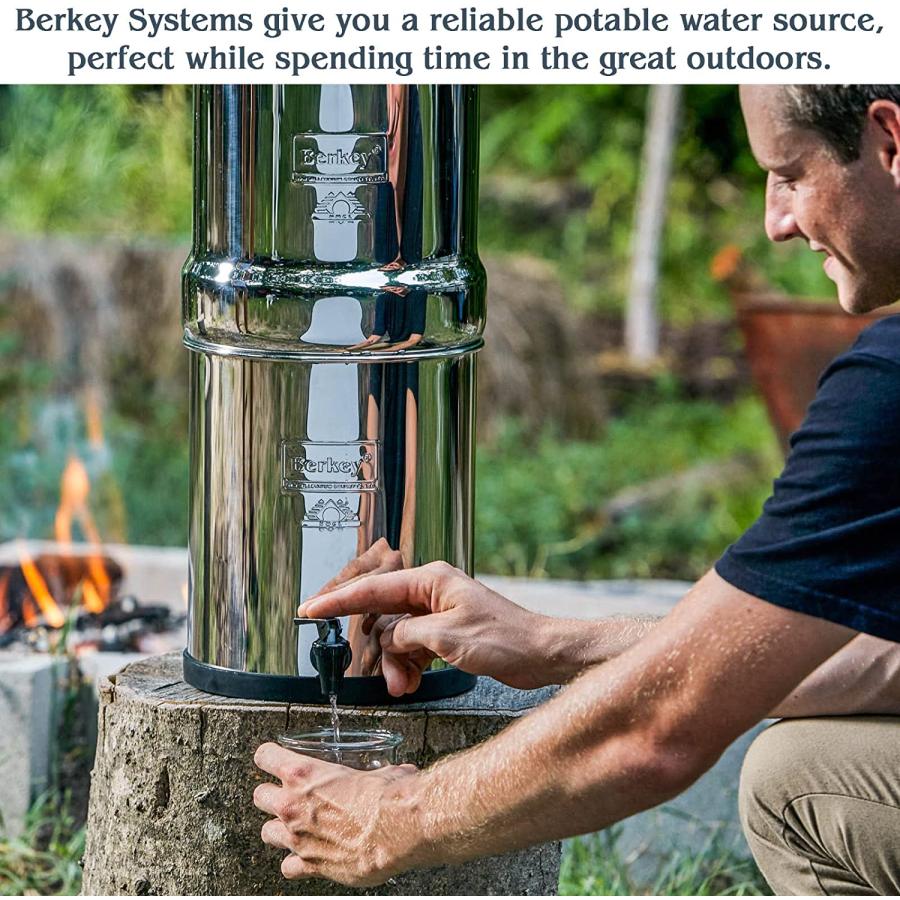 ビッグバーキー Big Berkey 大型重力式浄水器 ブラックBerkey浄水