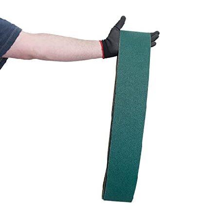 【新品】 Red Label Abrasives 2 X 48 Inch 24 Grit Metal Grinding Zirconia Sanding Belts， 6 Pack