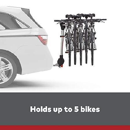 YAKIMA, RidgeBack Tilt-Away Hitch Bike Rack, 5 Bikeの画像