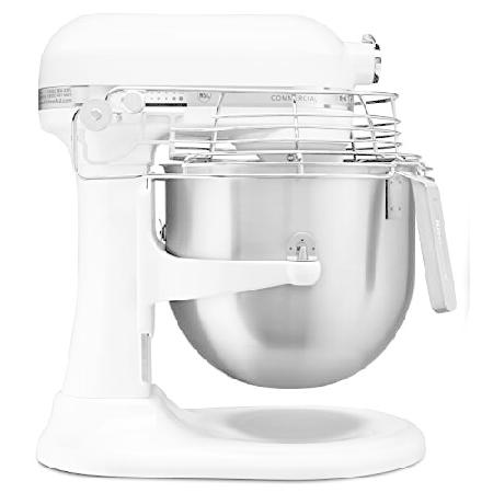 KitchenAid KSMC895WH 8-Quart Commercial Countertop Mixer with Bowl