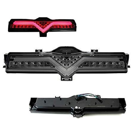 iJDMTOY Smoked Lens Full LED Rear Fog Light Kit (Rear Fog， Brake， Reverse Features) Compatible With 2013-2016 Scion FR-S， 2013-2021 Subaru BRZ， 2017-2_2