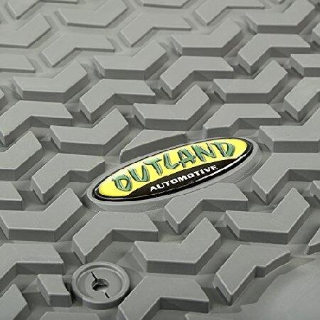 Outland　391498733　Grey　Rear　and　Floor　Front　Grand　Jeep　Commander　Kit　Select　Cherokee　Liner　and　For　Models