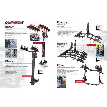 Road-Max RMBR4 ヒッチ取り付け式トレー スタイル4 自転車用キャリアの画像
