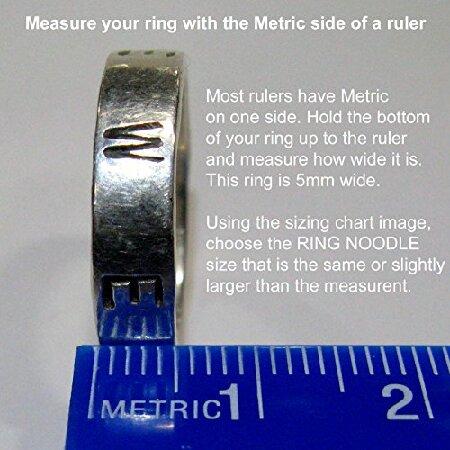 おすすめ特集の通販 RING NOODLE: Ring Size Reducer | Ring Guard | Ring Size Adjuster， Size: Petite， for rings 1.5 mm to 2.5 mm wide. 9 Pack
