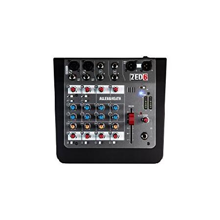 Allen＆Heath ZED-6コンパクト6入力アナログミキサー｜rest｜04