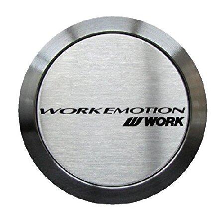 WORK(ワーク) EMOTION(エモーション) センターキャップ FLAT TYPE シルバー 4個入り KWM-FHLX4｜rest｜02