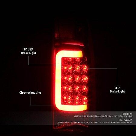 DNA Motoring TL-C10-LED-3D-CH-SM テールブレーキライト 運転席側の画像