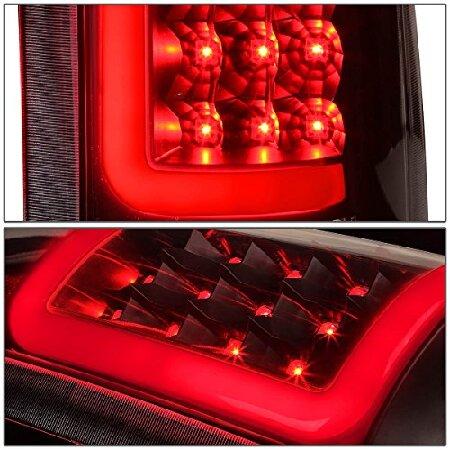 DNAモータリングTL-C10-LED-3D-BK-CLテールブレーキライト、運転席および助手席側_2
