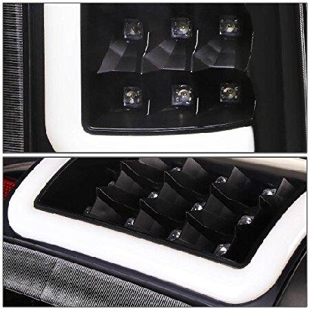 DNAモータリングTL-C10-LED-3D-BK-CLテールブレーキライト、運転席および助手席側_3