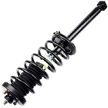 Struts、ECCPP 完全ストラットアセンブリハイパフォーマンスショック 1998-2002 ホンダアコード用 ブラック 070945-5211-1735491