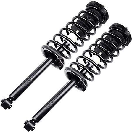 Struts、ECCPP 完全ストラットアセンブリハイパフォーマンスショック 1998-2002 ホンダアコード用 ブラック 070945-5211-1735491