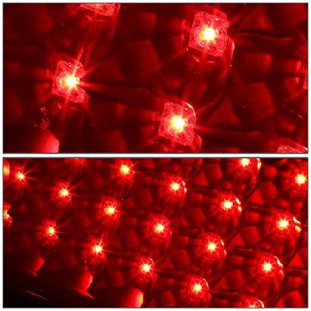 DNAMotoring TL-GMCDE00-LED テールライトアセンブリ 運転席と助手席側 TL-GMCDE00-LED-BK-SMの画像