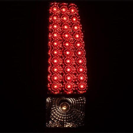 03-06 シボレー シルバラード 04-06 GMC シエラ ピックアップ トラック スモーク LED テールライト ブレーキランプ 交換用の画像
