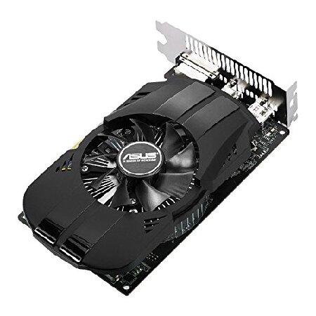 Asus NVIDIA GeForce GTX 1050 PH-GTX1050TI-4G 4 GB GDDR5 128ビットメモリHDMI / DP/DVI PCI Express 3グラフィックカード - ブラック | ブランド登録なし | 03