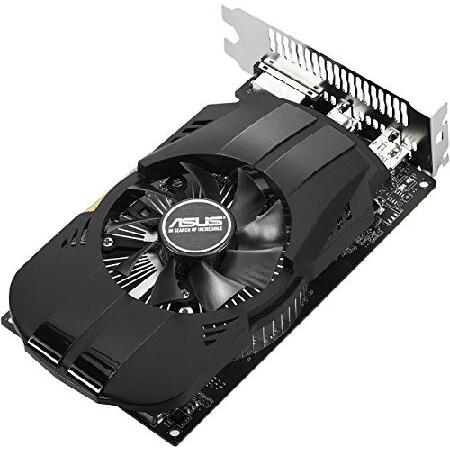 Asus NVIDIA GeForce GTX 1050 PH-GTX1050TI-4G 4 GB GDDR5 128ビットメモリHDMI / DP/DVI PCI Express 3グラフィックカード - ブラック | ブランド登録なし | 04