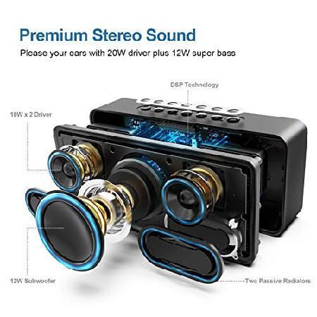 DOSS SoundBox XL Bluetoothスピーカー 32W大音量 ぶるーとぅー
