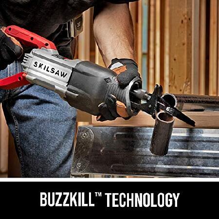 SKILSAW　SPT44A-00　Buzzkillテック付き13　Aレシプロソー、レッド