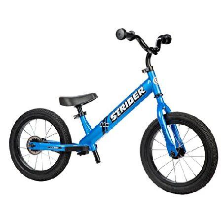 Strider - 14x Sport Balance Bike, Ages 3 to 7 Years, Awesome Blue