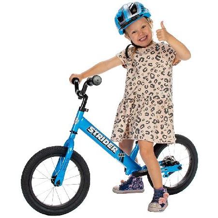 Strider - 14x Sport Balance Bike, Ages 3 to 7 Years, Awesome Blue