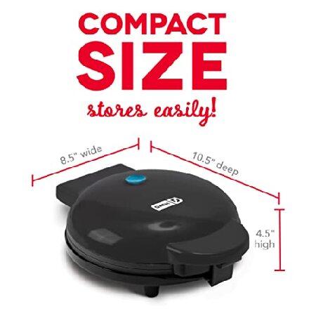 DASH Express 8” Waffle Maker for Waffles, Paninis, Hash Browns + other Breakfast, Lunch, or Snacks, with Easy to Clean, Non-Stick Cooking Surfaces -｜rest｜04